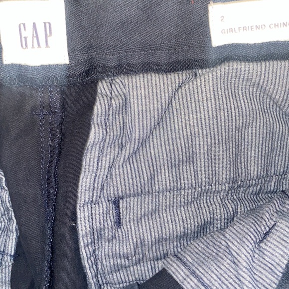 NWT Gap Girlfriend Chino Mid Rise Stretch Pants - Picture 7 of 10